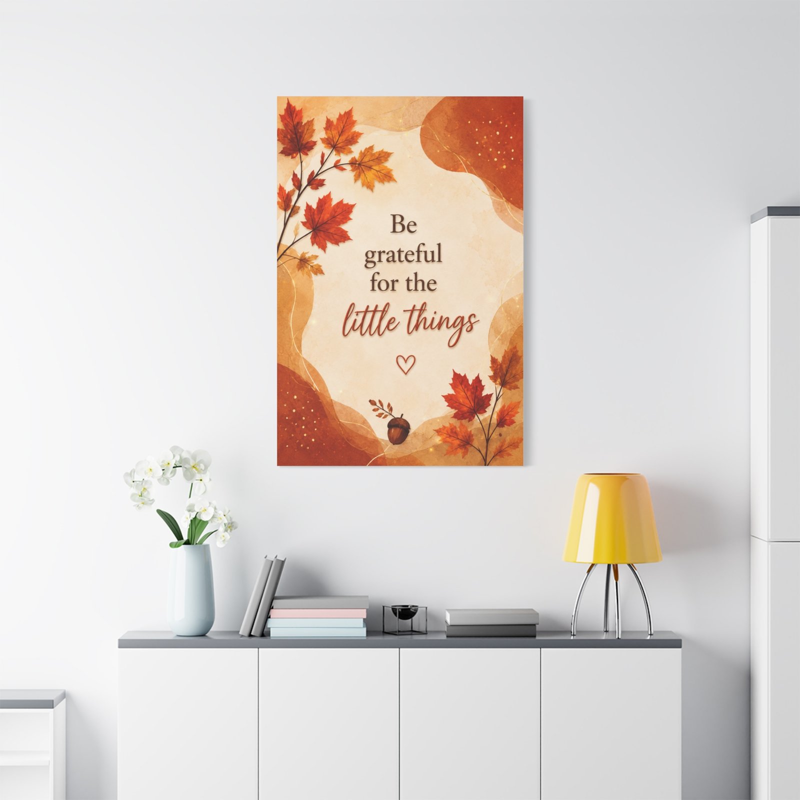 Grateful for the Little Things Canvas - Image 1