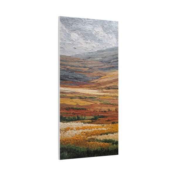 Autumn Hills Matte Canvas Print — Stretched Landscape Wall Art - Image 3