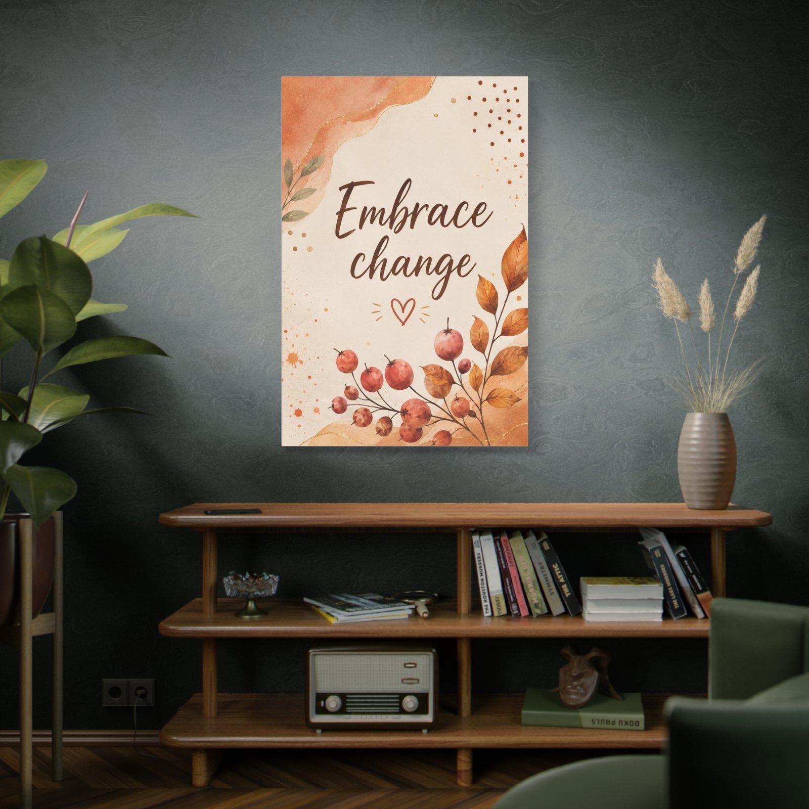 Embrace Change Fall Wall Art Canvas - Image 5