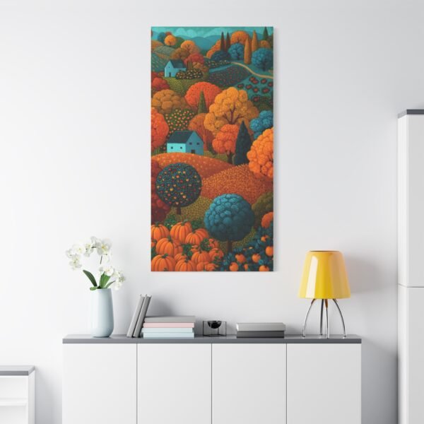 Autumn Hills Matte Canvas Wall Art — Stretched 1.25" - Image 2