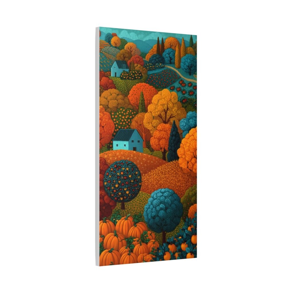 Autumn Hills Matte Canvas Wall Art — Stretched 1.25"