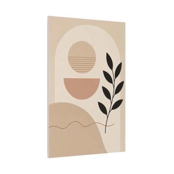 Abstract Terracotta Arch Canvas - Image 3