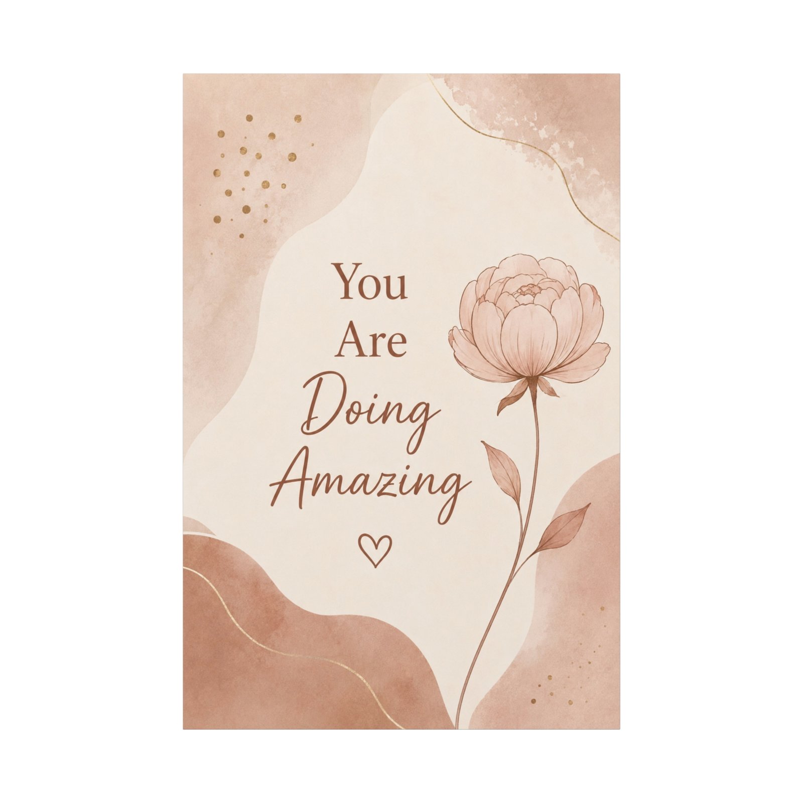 You Are Doing Amazing Canvas Wall Art - Image 2