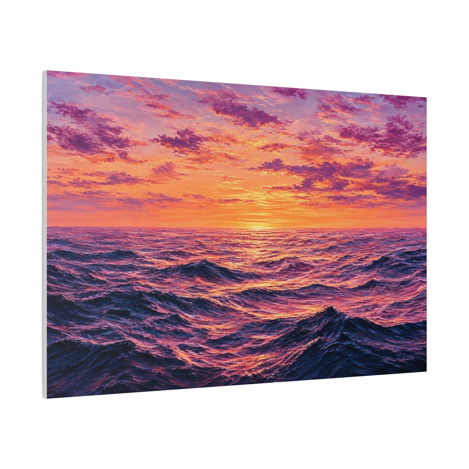Sunset Ocean Canvas Print — Vibrant Seascape Wall Art - Image 2