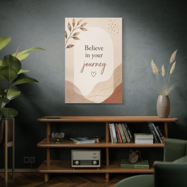 Believe in Your Journey Matte Canvas Wall Art - Image 5
