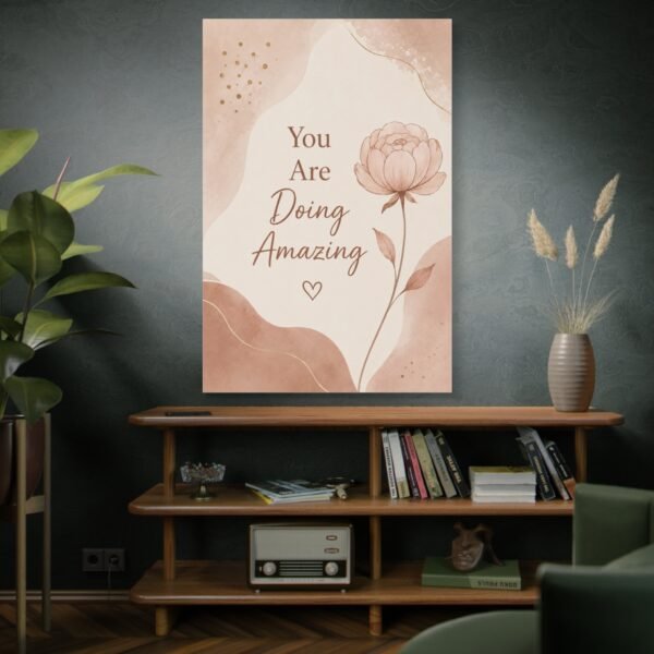 You Are Doing Amazing Canvas Wall Art - Image 5