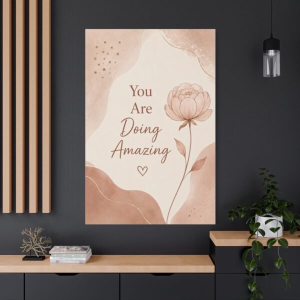You Are Doing Amazing Canvas Wall Art - Image 4