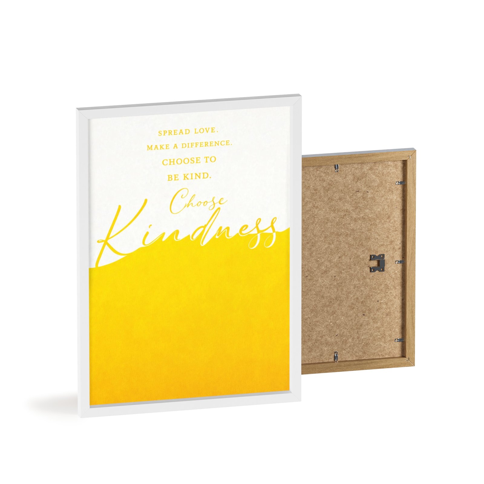 Choose Kindness Framed Poster — Inspirational Wall Art with Wooden Frame - Image 26