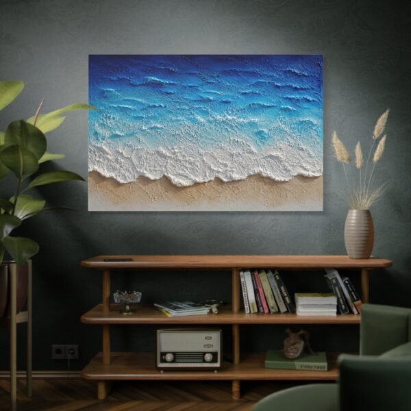 Ocean Wave Beach Canvas Print — Seascape Wall Art - Image 5