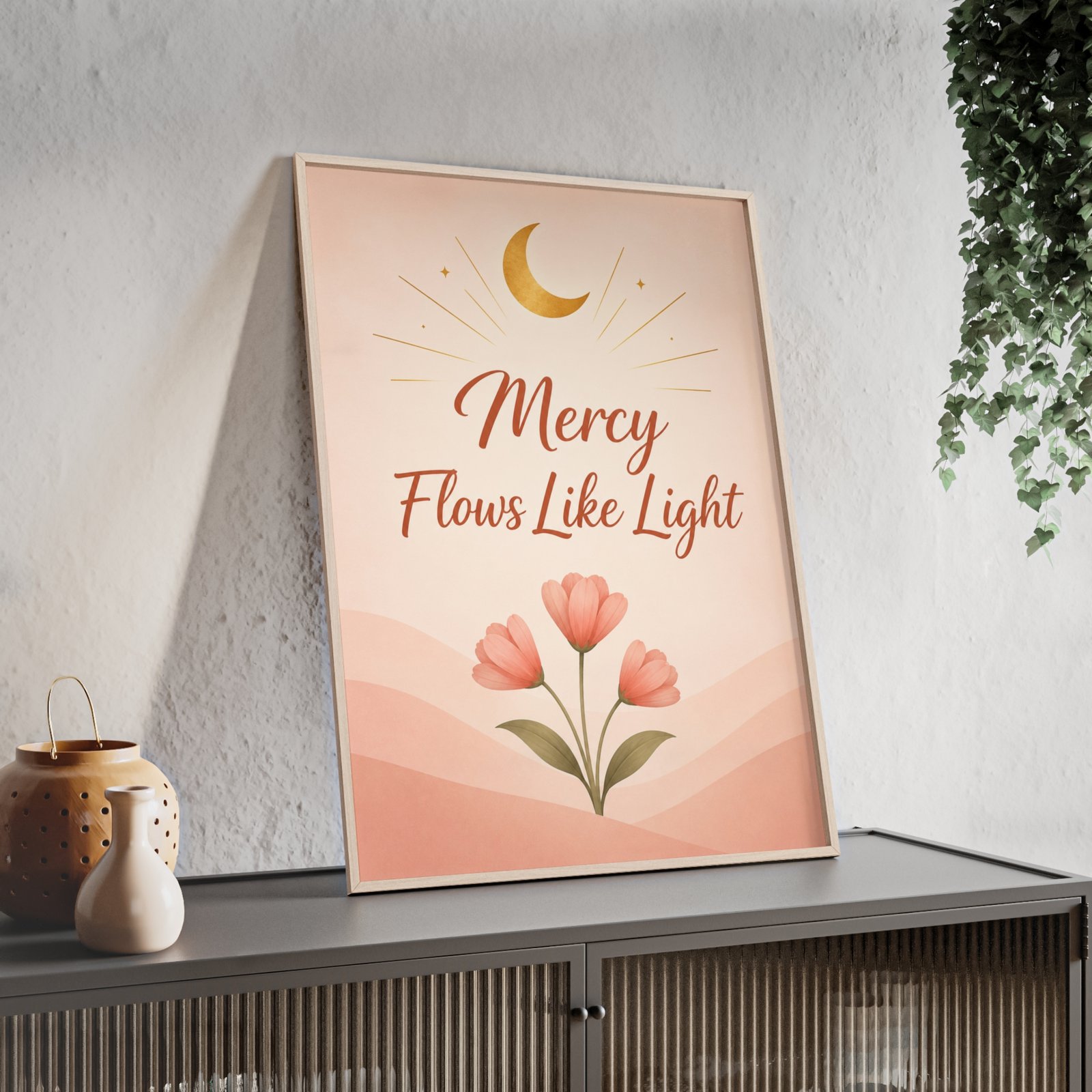 Mercy Flows Like Light Poster - Image 2