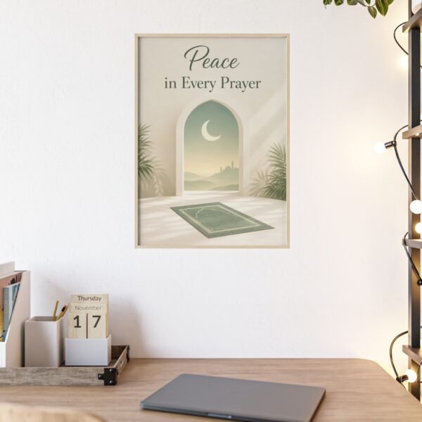 Peace in Every Prayer Poster - Image 1