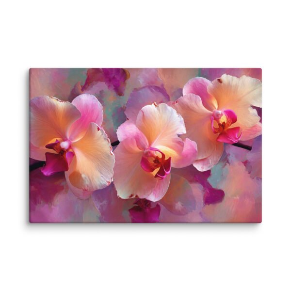 Soft Pink Orchid Wall Art Printable | Elegant Floral Painting Print Visit site - Image 2